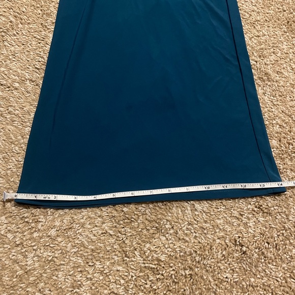 Maurice’s Wide Leg Teal Leggings - Picture 4 of 8